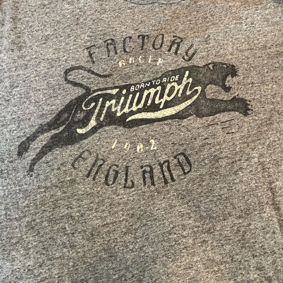 Triumph Mens Tshirt - Picture 2 of 3
